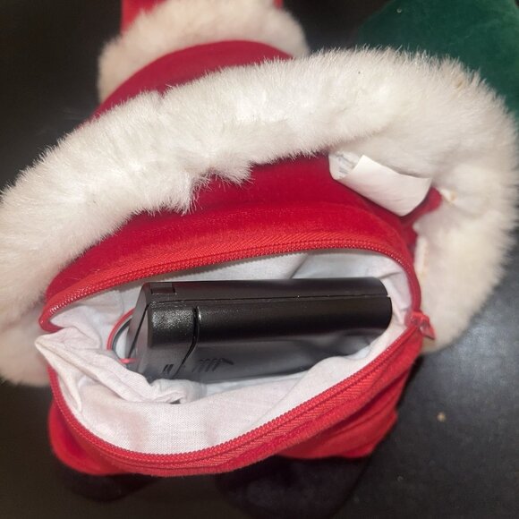 Animated Santa Clause Sound & Motion Sings Jingle Bell Rock Clean Tested Vintage - Picture 14 of 17